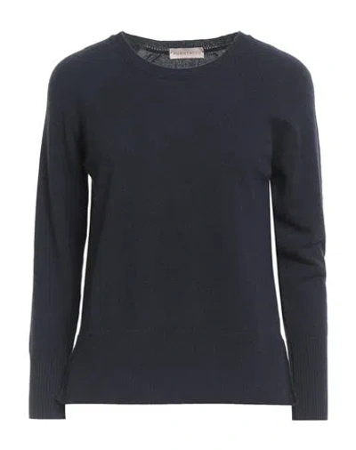 Purotatto Woman Sweater Midnight Blue Size 2 Cashmere