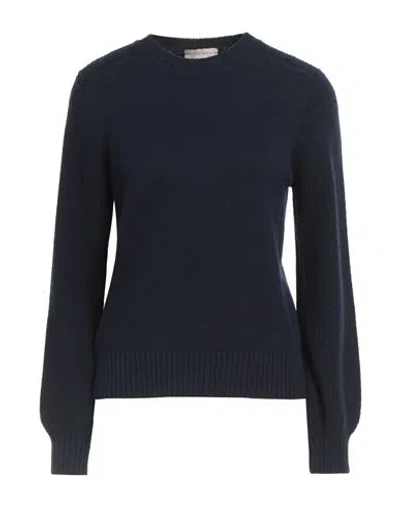 Purotatto Woman Sweater Midnight Blue Size 6 Wool, Cashmere