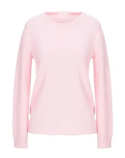 Purotatto Woman Sweater Pink Size Xl Cashmere