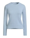 Purotatto Woman Sweater Sky Blue Size 2 Cashmere In Blue