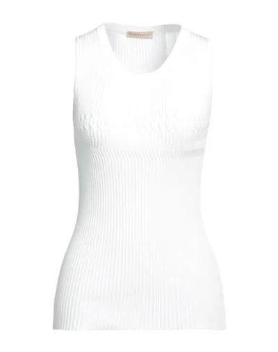 Purotatto Woman Sweater White Size 10 Cotton