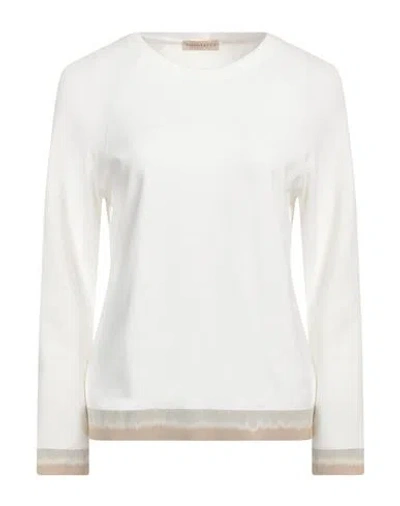 Purotatto Woman T-shirt White Size 6 Cotton