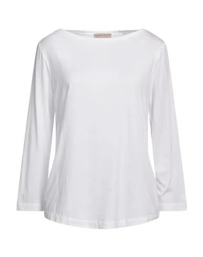 Purotatto Woman T-shirt White Size 8 Cotton