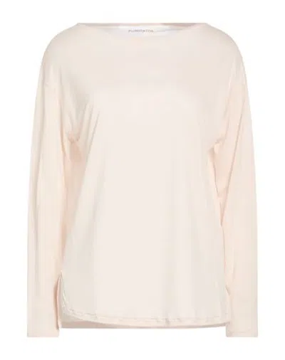 Purotatto Woman Top Beige Size 4 Modal, Protein Fibre In Neutral