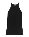 Purotatto Woman Top Black Size 10 Wool, Cashmere In Black