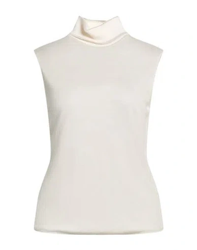 Purotatto Woman Turtleneck Light Grey Size 4 Viscose, Modal, Wool In Gray