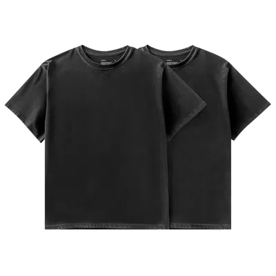 Pre-owned Purple Brand 2 Pack Tees 'black' | Men's Size S