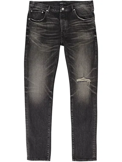 Purple Brand 2 Year Dirty Fade Jeans In Black