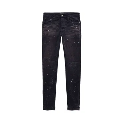 Pre-owned Purple Brand 3 Needle Wash Repair Jeans 'black'