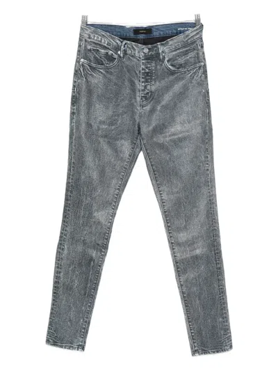 PURPLE BRAND ACID-WASH JEANS