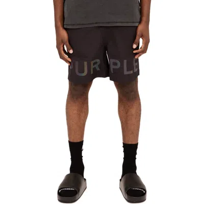Purple Brand All Around Performance Shorts In Black
