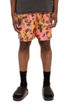 Purple Brand All Around Performance Shorts In Multi