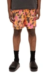 Purple Brand All Around Performance Shorts In Multi