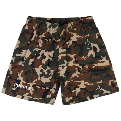 Pre-owned Purple Brand All-around Short 'core Camo/multicolor' | Multi-color | Men's Size S
