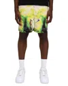Purple Brand Wordmark Water Repellent All Around Performance Shorts In Green