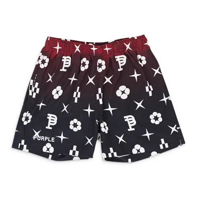 Purple Brand All Round Black Shorts