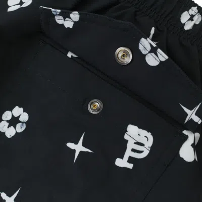Purple Brand All Round Black Shorts