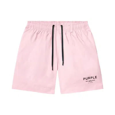 Pre-owned Purple Brand All Round Shorts 'dusty Pink' | Men's Size M