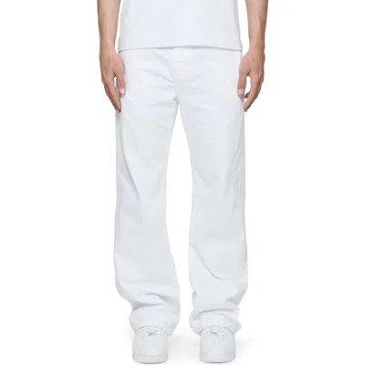 Purple Brand Baggy Jeans In White