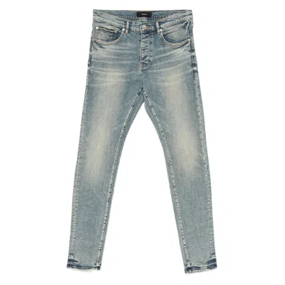 Purple Brand Straight Leg Jeans In Blue