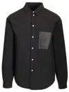 Purple Brand Black Overshirt In Black
