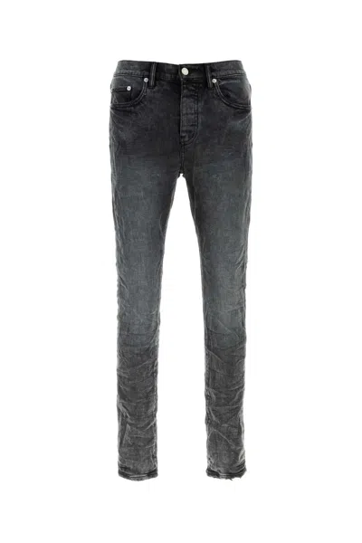 PURPLE BRAND PURPLE BRAND BLACK STRETCH DENIM JEANS
