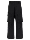 Purple Brand Wide-leg Cargo Pants In Black