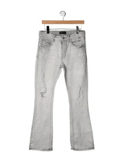 Pre-owned Purple Brand Bootcut Jeans In Blue