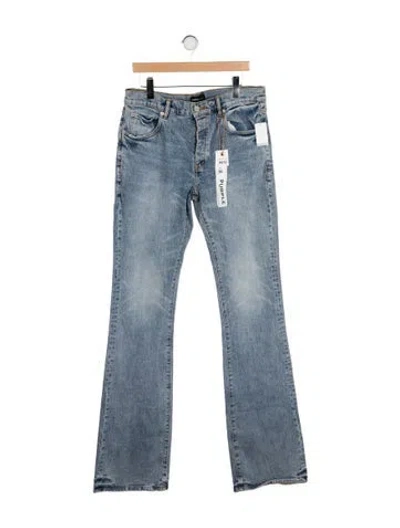 Pre-owned Purple Brand Bootcut Jeans W/ Tags In Blue