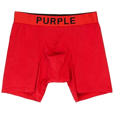 Pre-owned Purple Brand Boxer Brief 'red' | Men's Size L