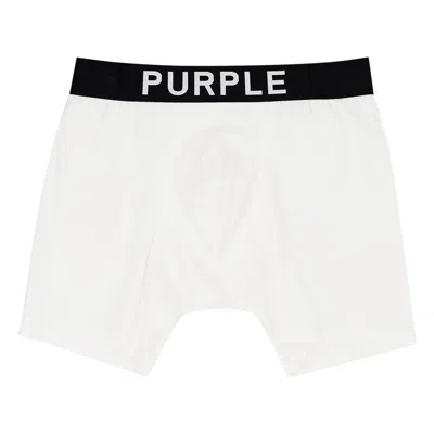 Pre-owned Purple Brand Boxer Brief 'white' | Men's Size Xxl