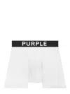 Purple Brand Boxer Briefs "white" In White