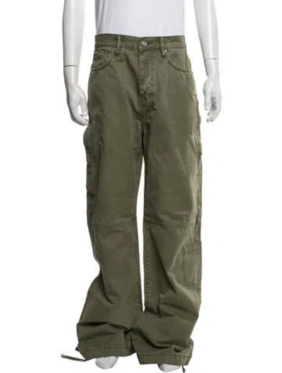 Pre-owned Purple Brand Cargo Pants In Green