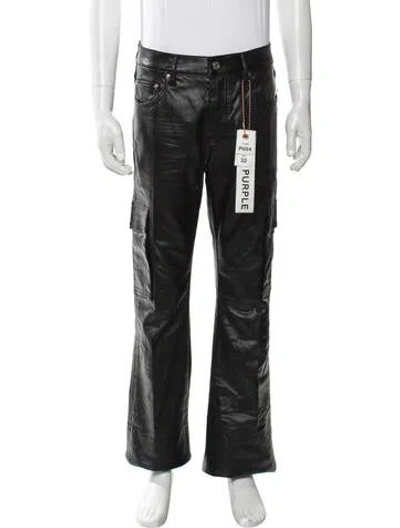 Pre-owned Purple Brand Cargo Pants W/ Tags In Black