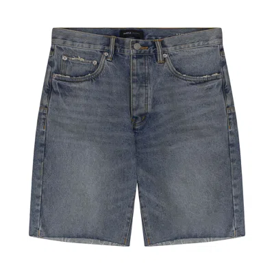 Pre-owned Purple Brand Cast Iron Shorts 'light Indigo' | Blue | Men's Size 29