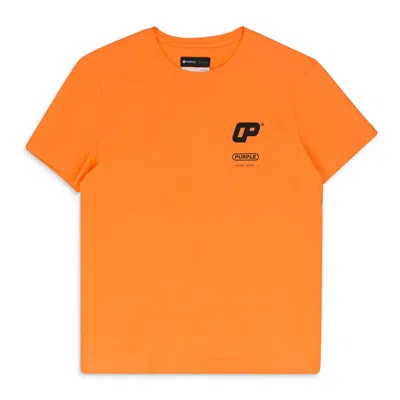 Purple Brand Clean Jersey Short Sleeve Tee Orange T-shirts