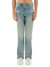 Purple Brand "coated Flare" Jeans
