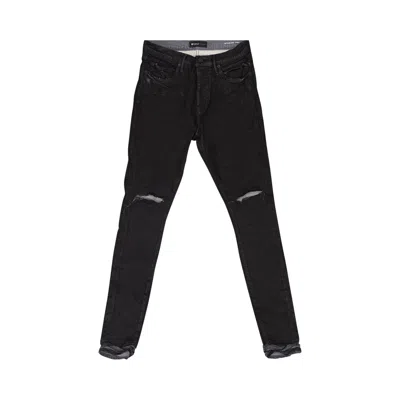 Pre-owned Purple Brand Coated Jean 'grey' | Men's Size 34