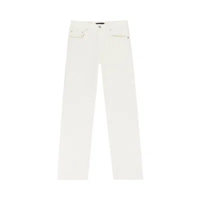 Pre-owned Purple Brand Corduroy Semi Coated Skinny Jeans 'white' | Men's Size 34