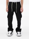 Purple Brand Trousers Black In 黑色