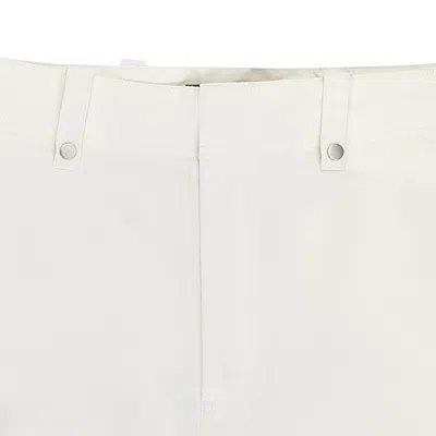 Purple Brand Cotton Poly Cargo Off White Cargo Pants