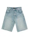 Purple Brand Logo-patch Denim Shorts - Men's - Cotton