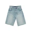 Purple Brand Logo-patch Denim Shorts - Men's - Cotton