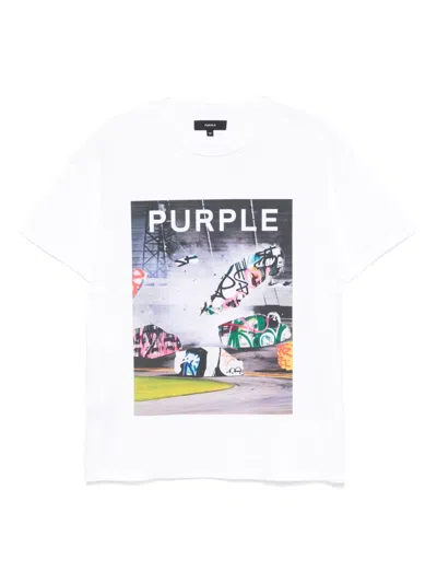PURPLE BRAND COTTON T-SHIRT