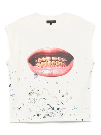 PURPLE BRAND COTTON T-SHIRT