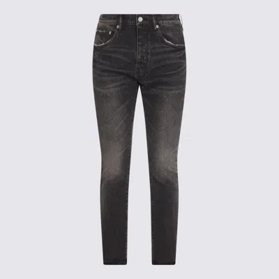 PURPLE BRAND DARK GREY SKINNY TINTED JEANS