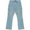 Purple Brand Paint-splatter Trousers