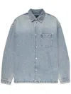 Purple Brand Klassische Jeans-hemdjacke In Indigo