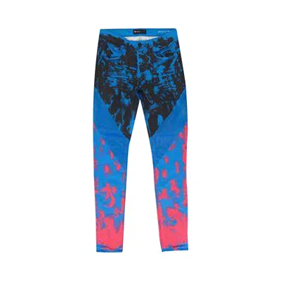 Pre-owned Purple Brand Directoire Crackle Paint With Foil Skinny Jeans 'blue' | Men's Size 32