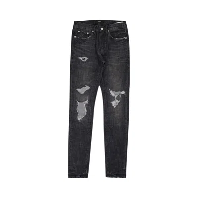 Pre-owned Purple Brand Distress 'grey Wash' | Black | Men's Size 36